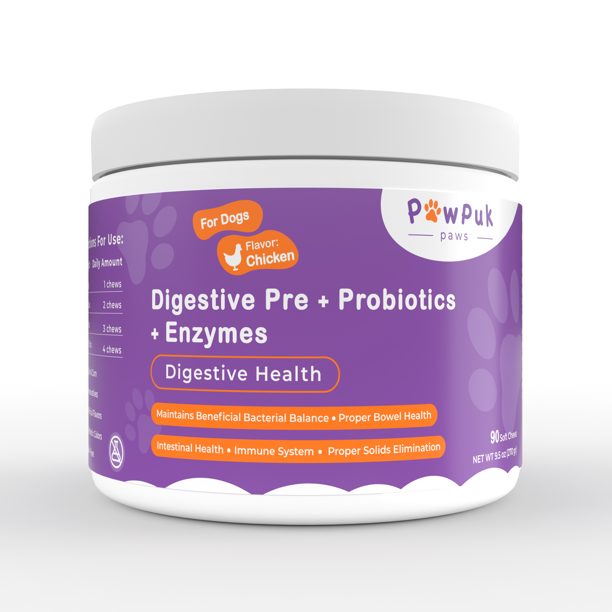 View of Digestive Health Supplements for Dogs – PawPuk Paws